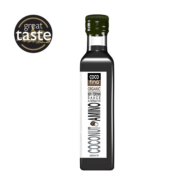 Organic Coconut Aminos — Soy-Free Sauce Alternative. 250ml