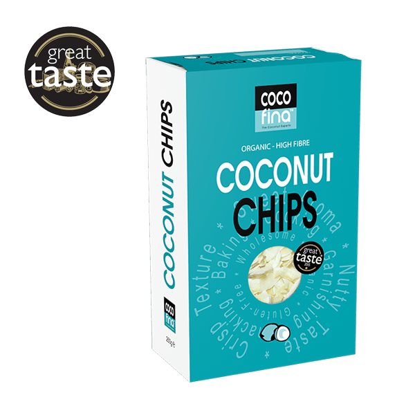 Organic Coconut Chips - 250g Box