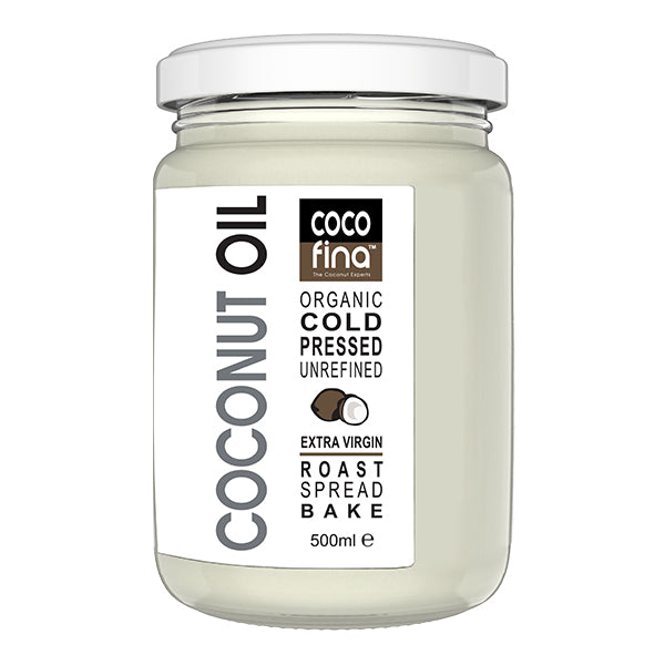 Organic Virgin Coconut Oil — Cold Pressed, Unrefined. 500ml